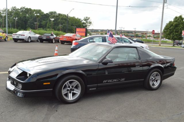 1987 Black Chevrolet Camaro Coupe