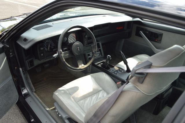 1987 Black Chevrolet Camaro Coupe