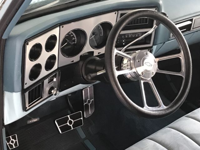 1978 baby blue Chevrolet C-10 short bed