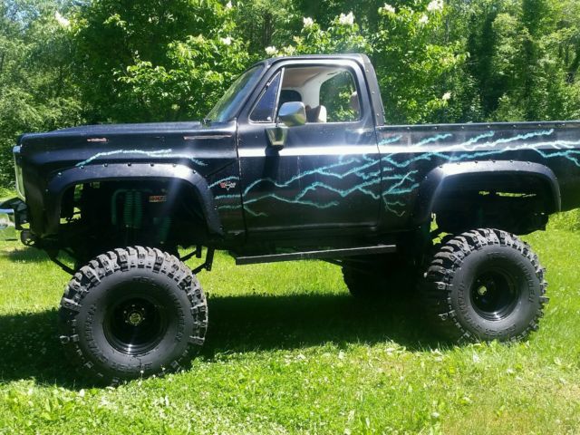 1980 Black Chevrolet Blazer SUV