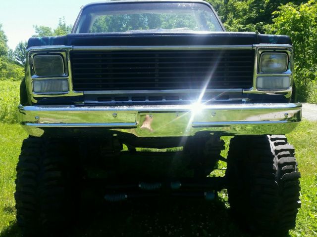 1980 Black Chevrolet Blazer SUV