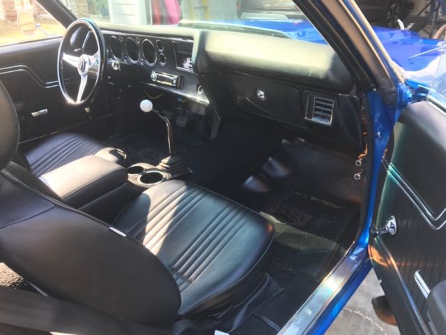 1970 Blue Chevrolet Chevelle Coupe