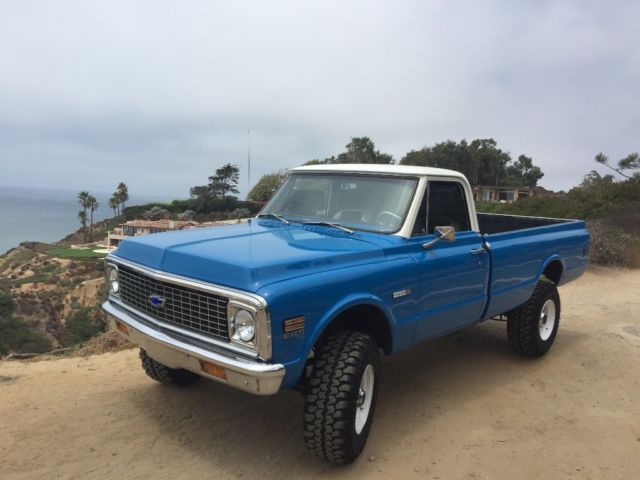 1972 Blue Chevrolet C/K Pickup 2500 Cab & Chassis