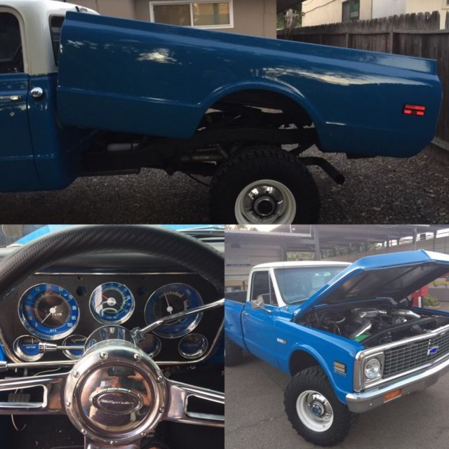 1972 Blue Chevrolet C/K Pickup 2500 Cab & Chassis