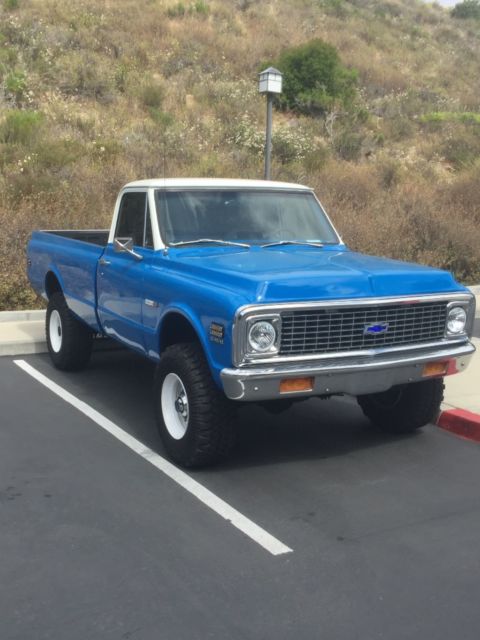 1972 Blue Chevrolet C/K Pickup 2500 Cab & Chassis