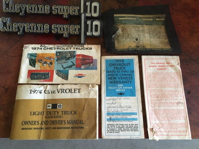 1974 Black Chevrolet C-10 Standard Cab Pickup