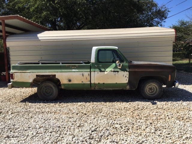 1974 Black Chevrolet C-10 Standard Cab Pickup