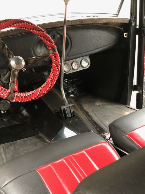 1928 Black Ford Model A Coupe