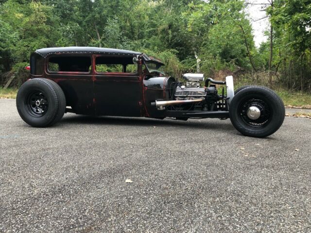 1928 Black Ford Model A Coupe