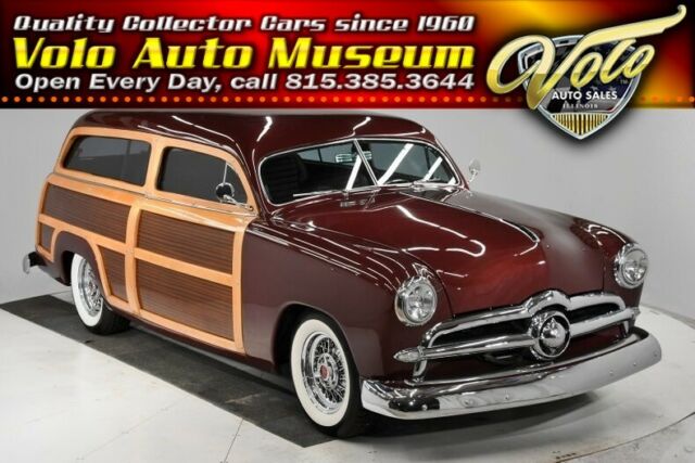 1949 Maroon Ford Other Station Wagon
