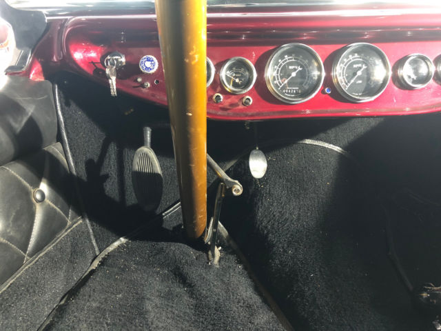 1923 Burgundy/Black Ford Model T