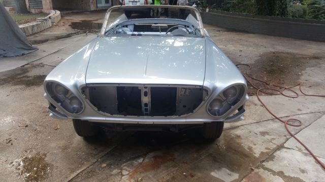 1961 Imperial Silver Chrysler 300 Series Convertible