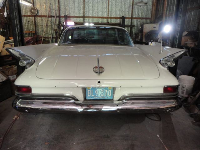 1961 White Chrysler 300 Series Coupe