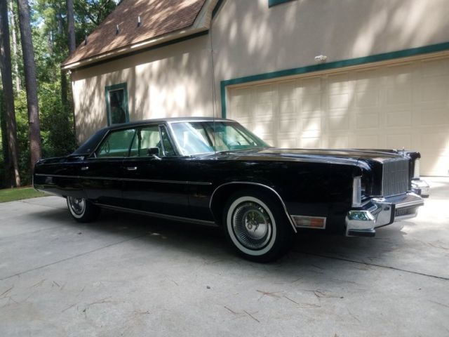 1978 Black Chrysler New Yorker Hardtop