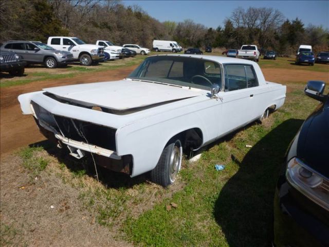1965 white Chrysler Imperial Coupe