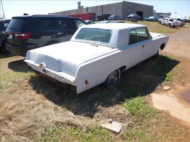 1965 white Chrysler Imperial Coupe