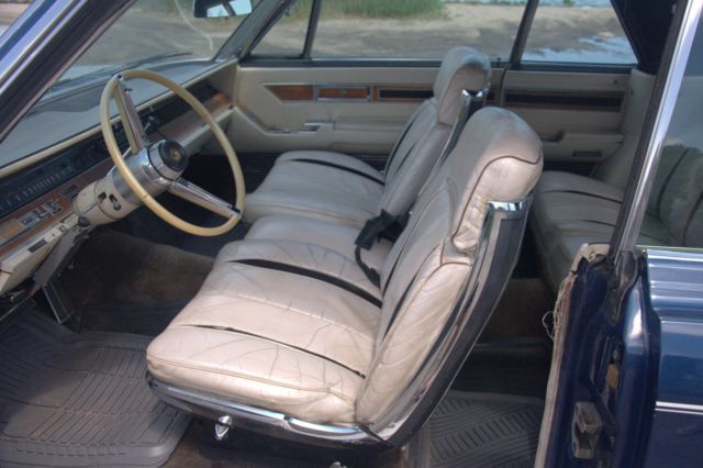 1967 Blue Chrysler Imperial Convertible