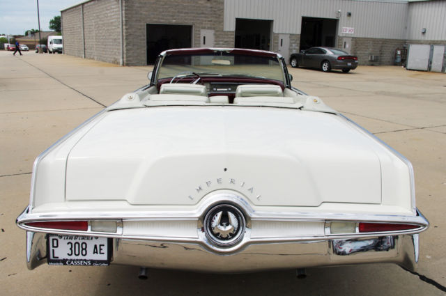 1967 Blue Chrysler Imperial Convertible