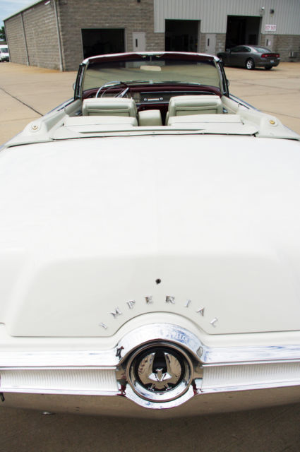 1967 Blue Chrysler Imperial Convertible