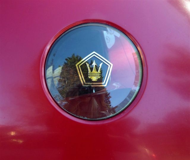 1990 Red Chrysler MASERATI TC Convertible