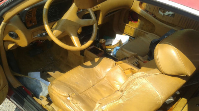 1989 red Chrysler Other Coupe