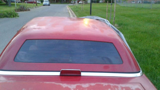 1989 red Chrysler Other Coupe