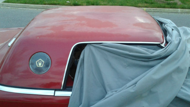 1989 red Chrysler Other Coupe