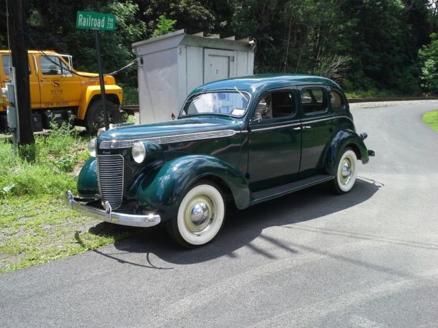 1937 Green Chrysler Other 4 door sedan