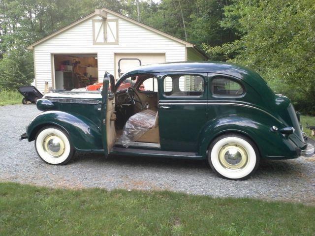 1937 Green Chrysler Other 4 door sedan