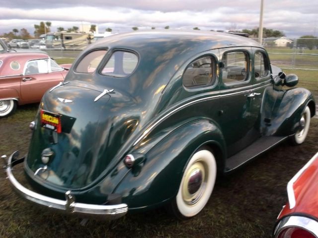 1937 Green Chrysler Other 4 door sedan