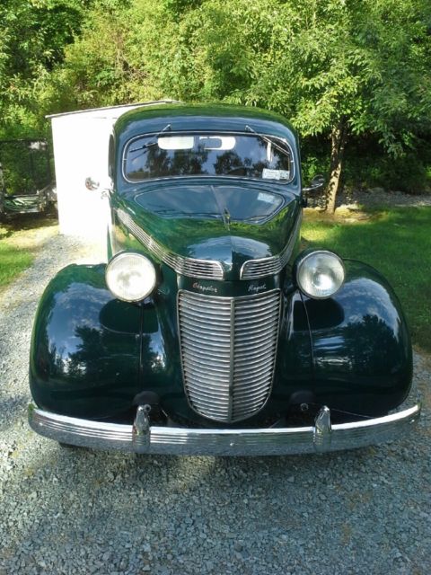 1937 Green Chrysler Other 4 door sedan