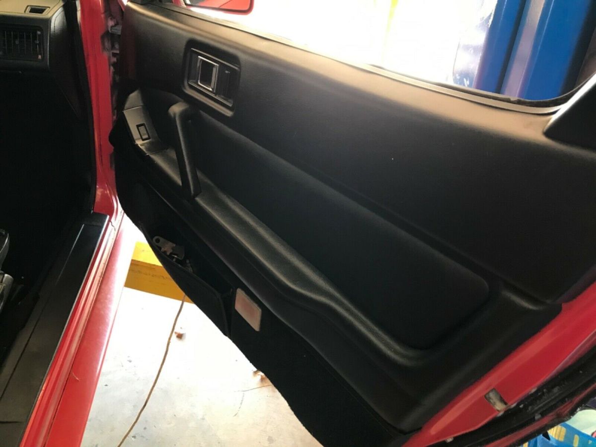 1987 Red Chrysler Starion Coupe