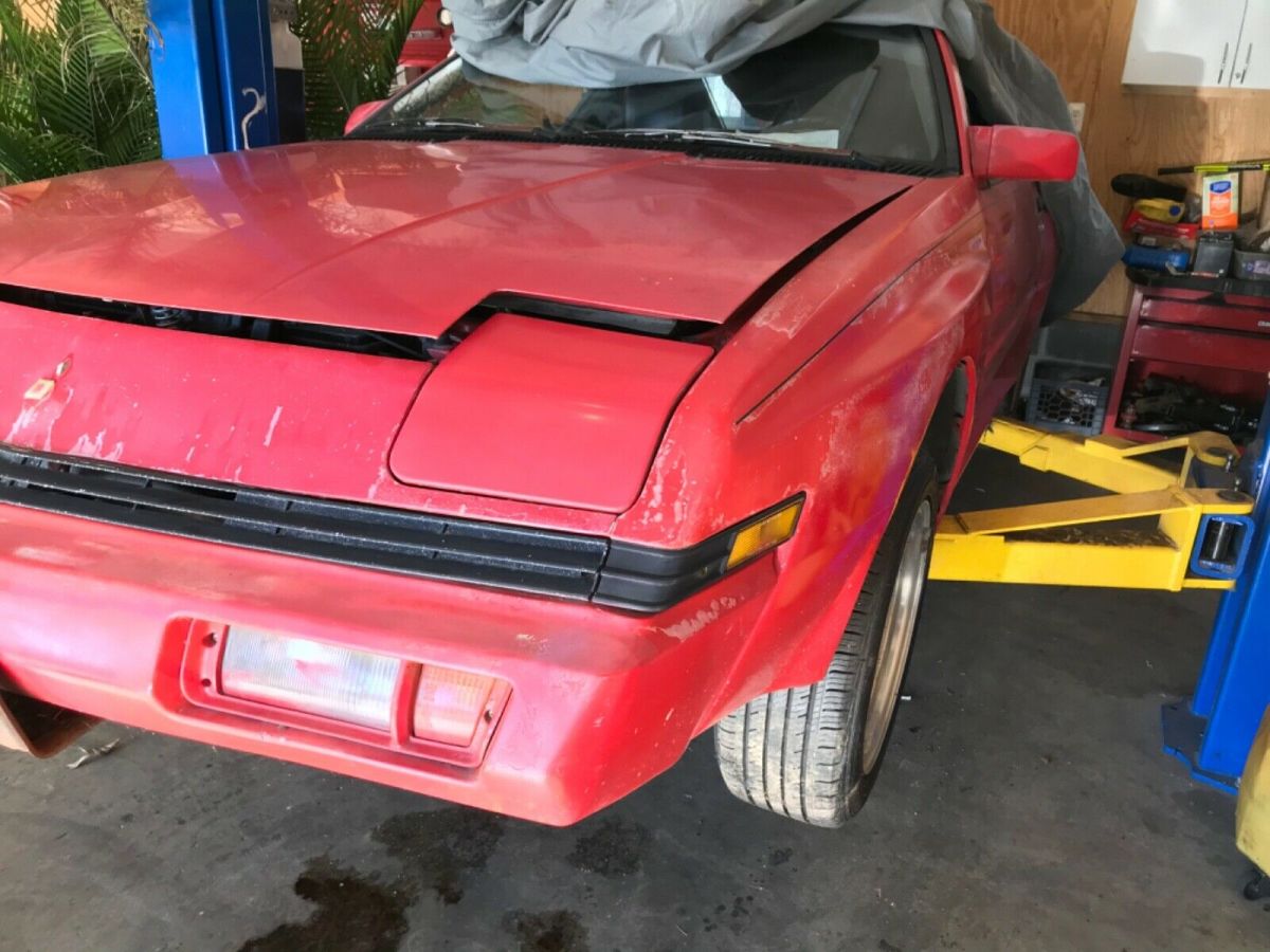 1987 Red Chrysler Starion Coupe