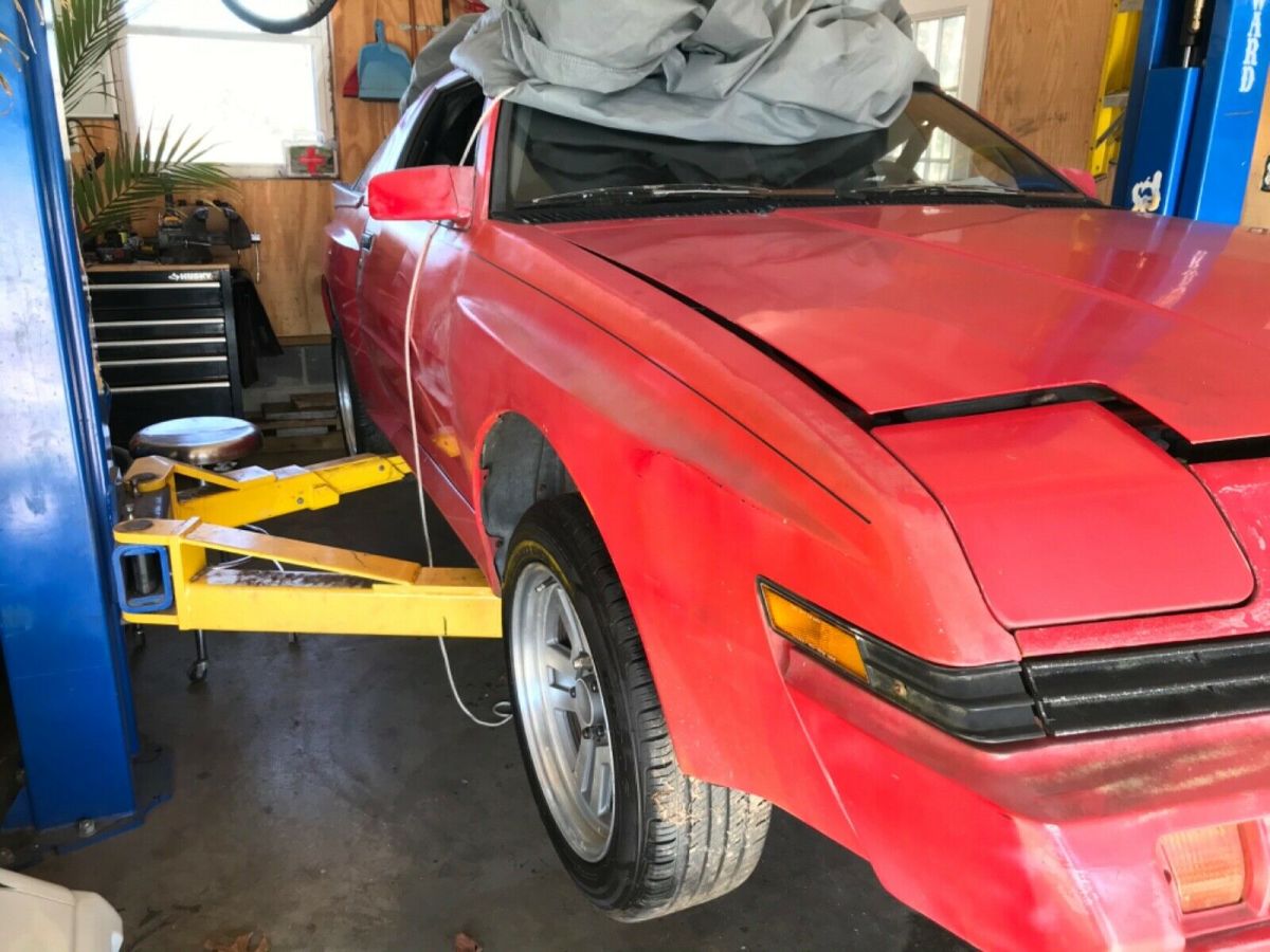 1987 Red Chrysler Starion Coupe