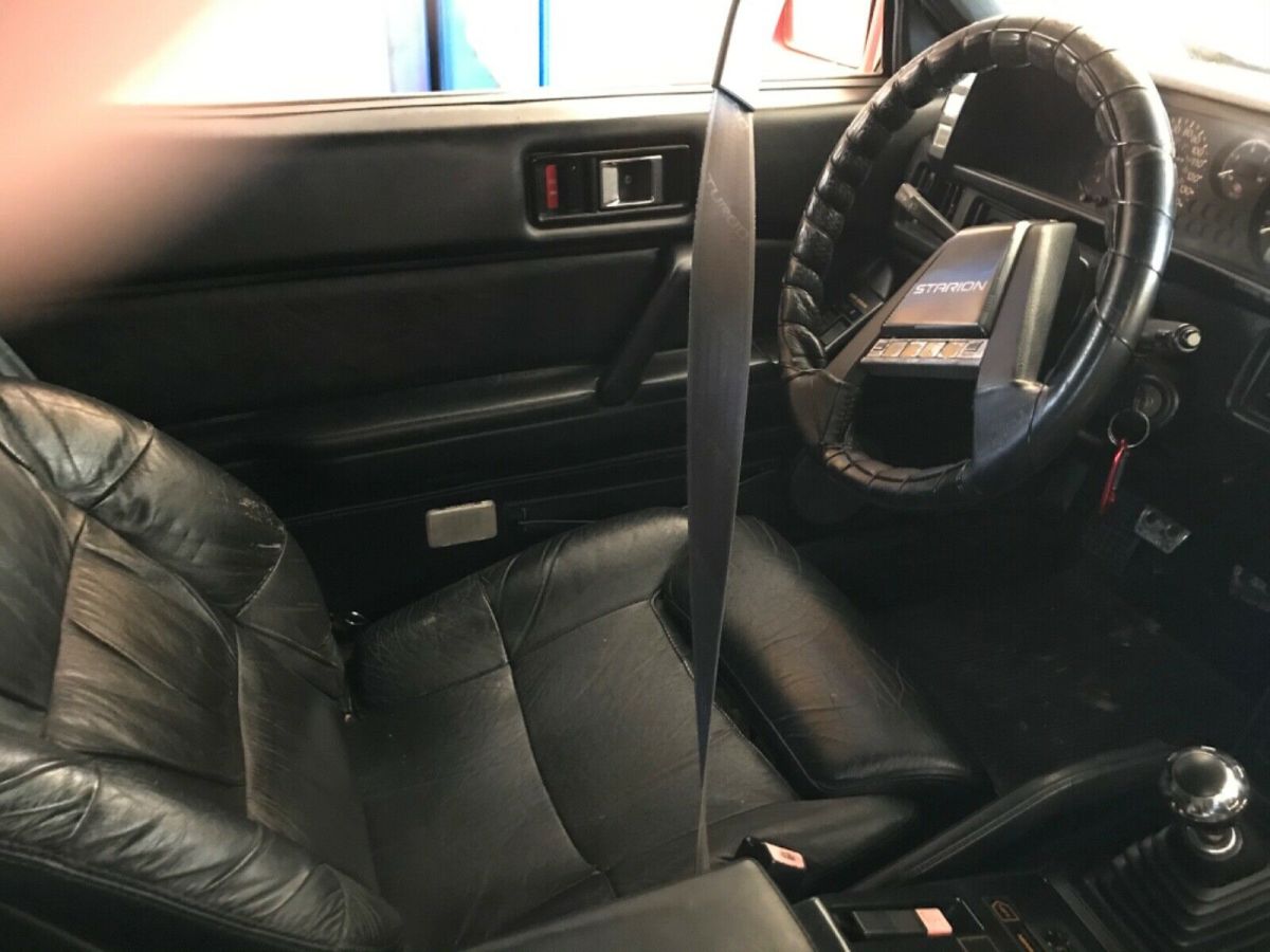 1987 Red Chrysler Starion Coupe