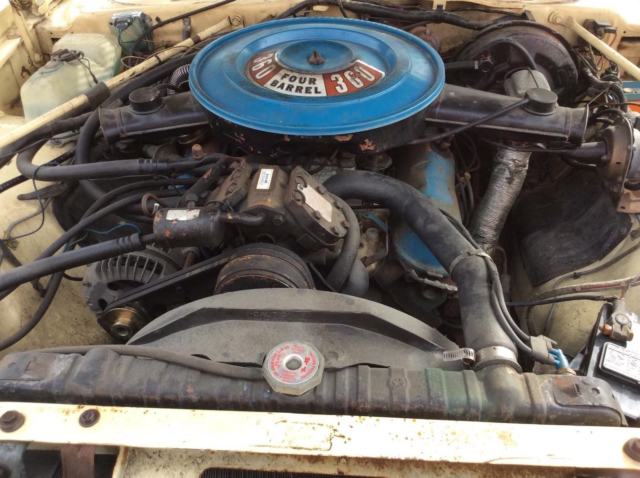 1978 Yellow Chrysler Town & Country Wagon