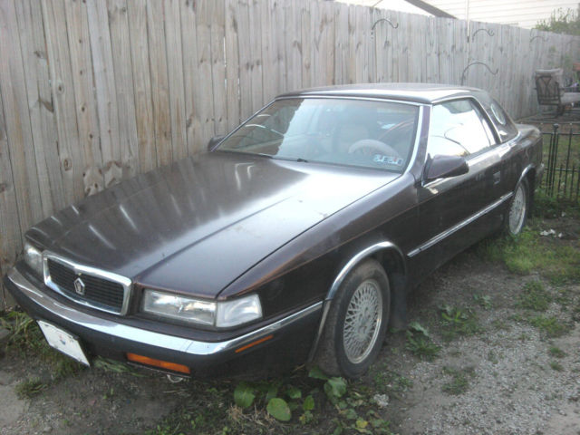 1989 Burgundy Chrysler Other Convertible