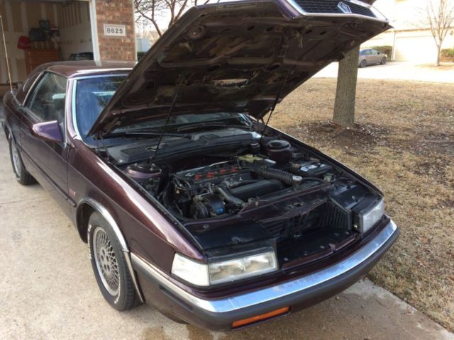 1989 Royal Cabernet Pearl Coat (available in 1989 only) Chrysler TC by Maserati