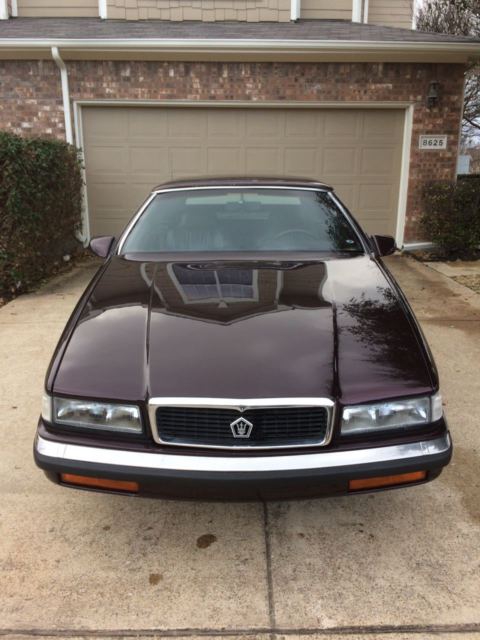 1989 Royal Cabernet Pearl Coat (available in 1989 only) Chrysler TC by Maserati