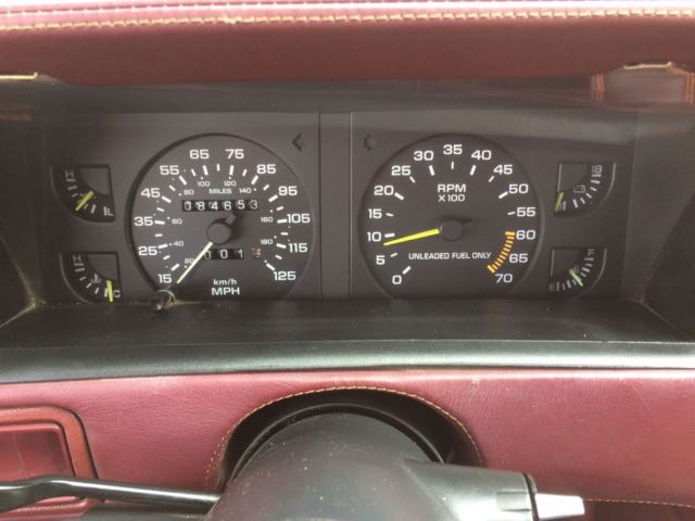 1989 Royal Cabernet Pearl Coat (available in 1989 only) Chrysler TC by Maserati