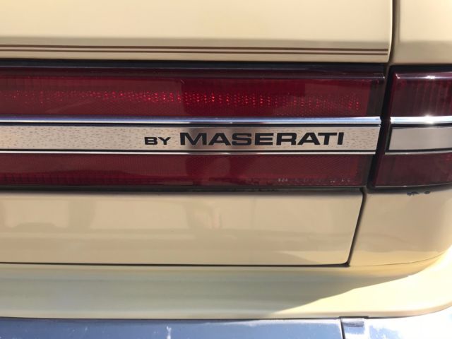 1990 Yellow Chrysler Other Convertible