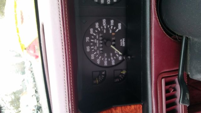 1989 maroon Chrysler Other convertible w/removable hardtop