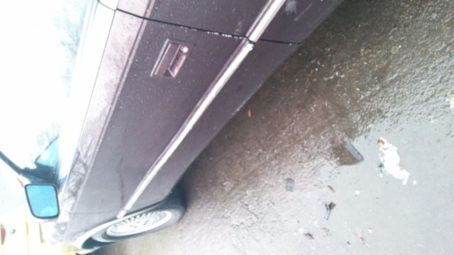 1989 maroon Chrysler Other convertible w/removable hardtop