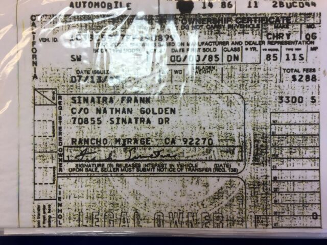 1985 Chrysler Town & Country