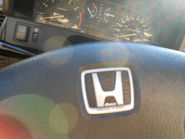 1991 Brown Honda Civic Wagon