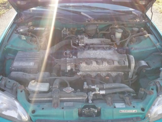 1994 Green Honda Civic Hatchback