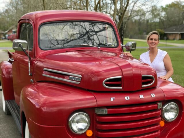 1949 Red Ford F-100