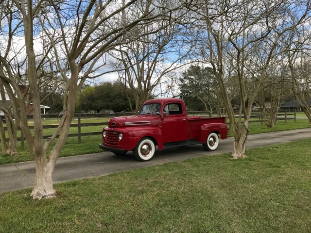 1949 Red Ford F-100