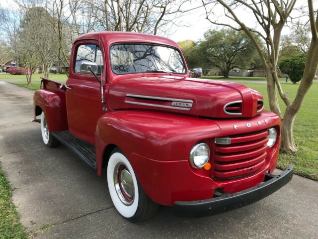1949 Red Ford F-100