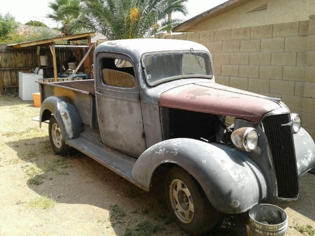 1937 Gray Chevrolet Other Pickups Classic '37 shortbed Chevy